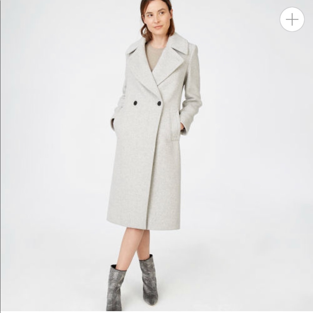 Club Monaco Daylina Coat - Grey size Small